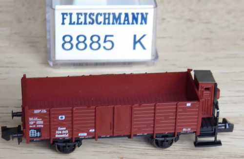 Fleischmann 8885 K offener Güterwagen Onmmk der KPEV Epoche 1 sehr gut SoSe OVP | Zustand: Neu