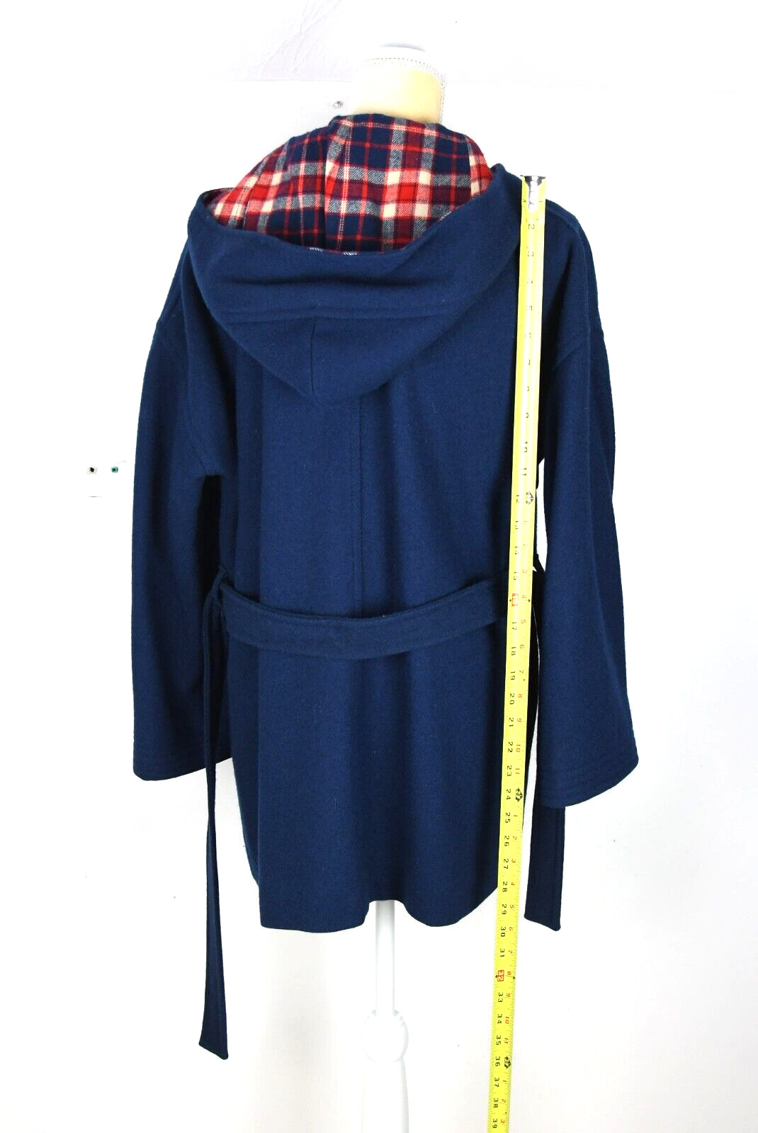 Vintage Pendleton Knockabouts Wool Navy Blue Coat… - image 5