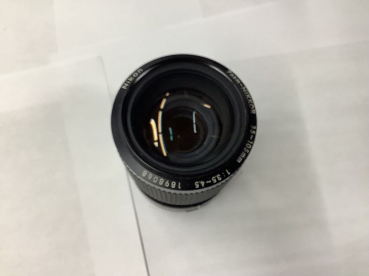 NIKON Zoom Nikkor 35-105mm f/3.5-4.5 MF Lens | eBay