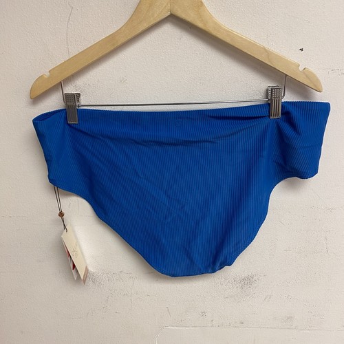 CALIA Women's Mid Rise Bikini Novelty Swim Bottoms Royal Blue WSA23403R New! - Picture 2 of 8