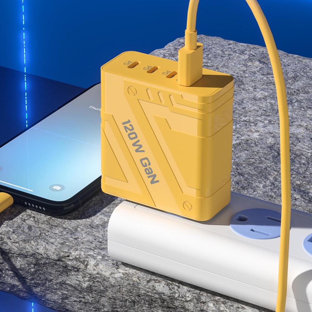 6-Port USB Charging Hub with Fast Charging for All Devices