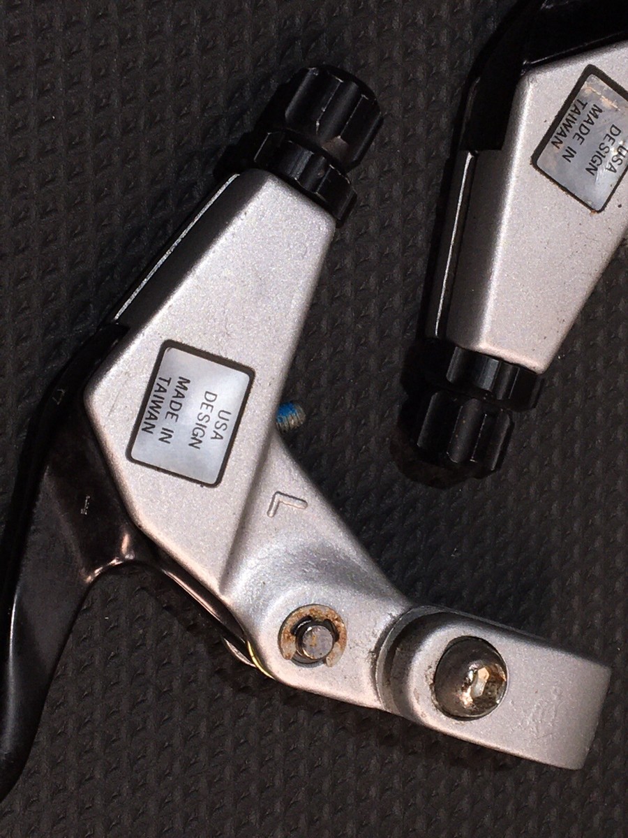 Leviers De Frein Plat Avid AD 1.0 L Pour VTT - Cantilever & V-Brake, Occasion En état Correct