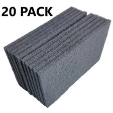 20 GRAY 6" X 9" Scuff Brite Scuffing Pads P800 Fine Grit Abrasive Surface Prep