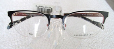NEW Laura Ashley La TESS Eyeglass Frames Black 49-19-140 124.00