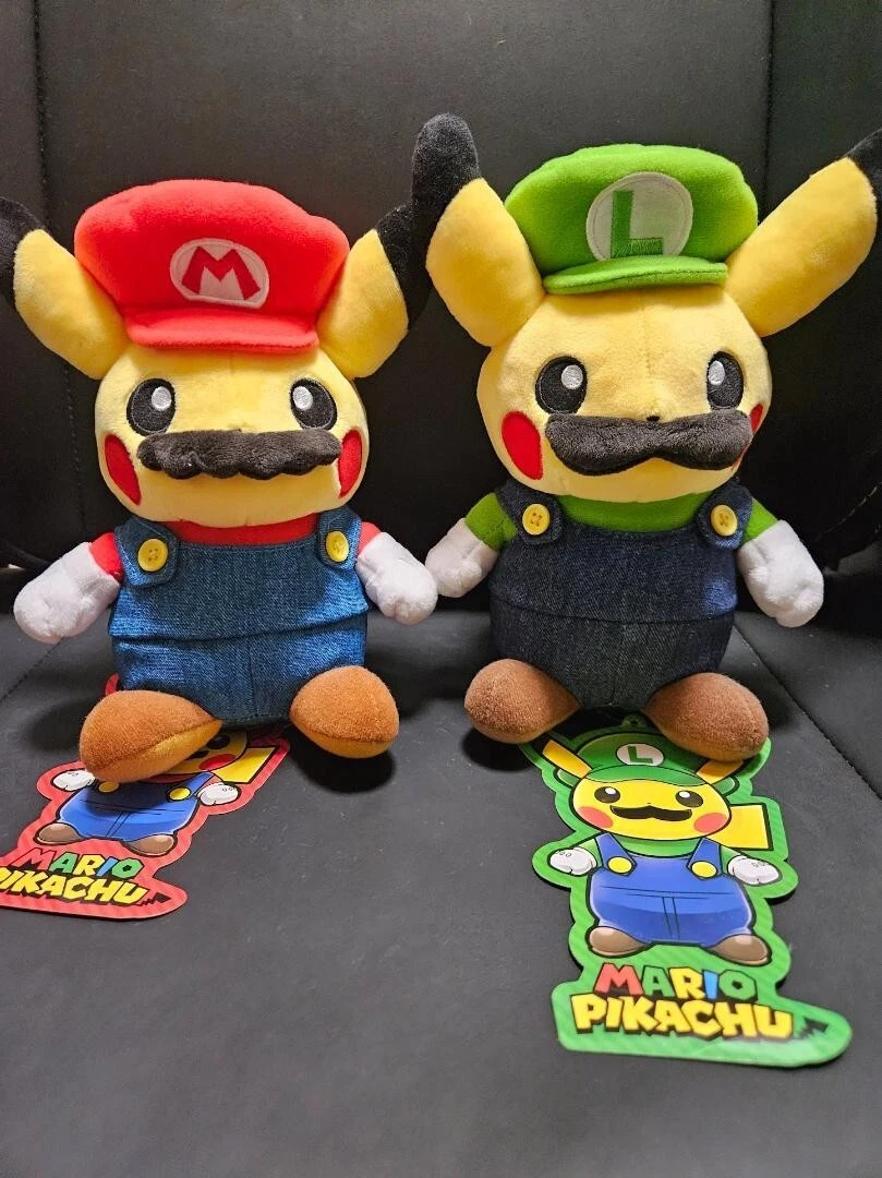 Mario sales pikachu plush