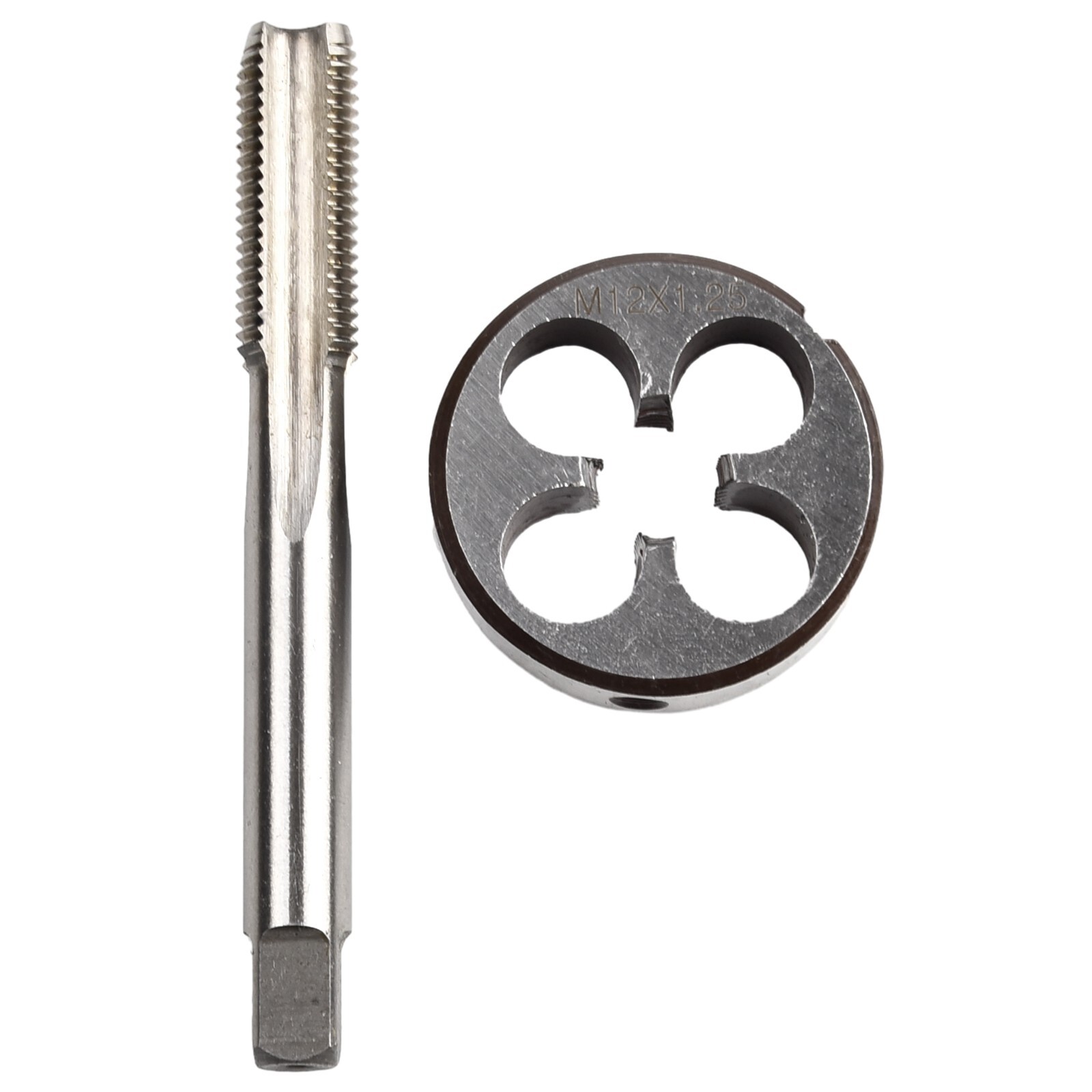 Professional Round Right Hand Tap Die LH Fine Thread Taps Dies M8 M10 Extension eBay