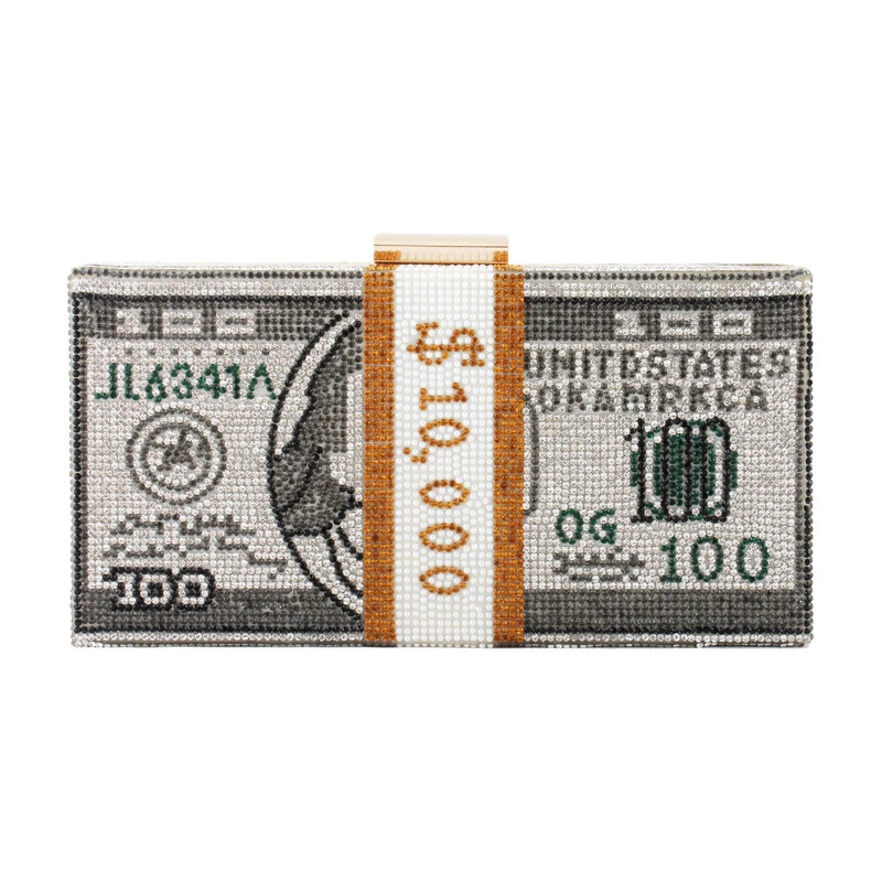 Dollar clutch cheap bag