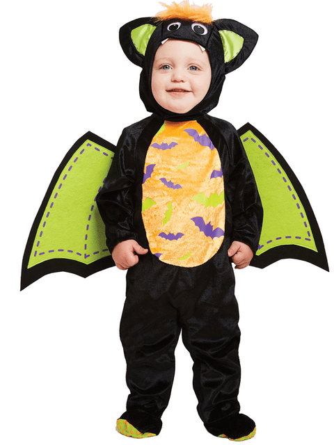 Age 2-3 Toddler Bat Halloween Fancy Dress Costume Boys Girls Kids Children Party