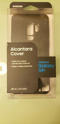 Samsung Alcantara Cover for Galaxy S9+, Black - EF-XG965ABEGUS