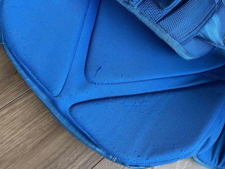VISVIM auth BALLISTIC LUMBAR 8L LATTICE Belt Bag mens Blue VISVIM auth BALLISTIC LUMBAR 8L LATTICE Belt Bag mens Blue