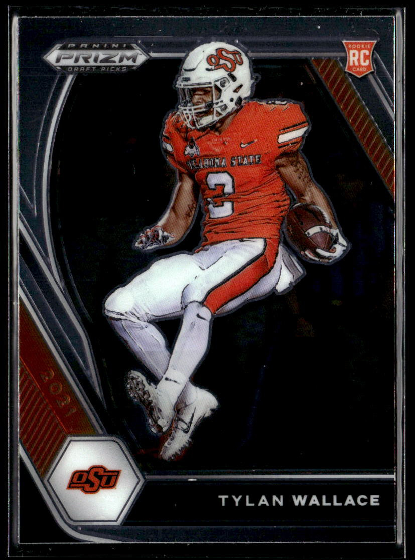 Tylan Wallace 2021 Panini Prizm Draft Picks Collegiate #126 RC Rookie