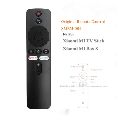 Neu XMRM-006 Bluetooth-Sprachfernbedienung für Mi Xiaomi TV Stick MI Box S 4K