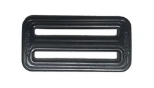 AustriAlpin 45mm / 1 3/4" - 2 slot buckle / Triglide - Black ( FC41B-K ) METAL