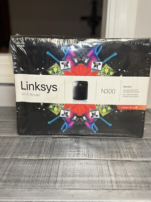 Linksys E900 N300 WiFi Router, 1x 10/100 WAN, 4x 10/100 LAN