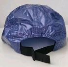 Casquette de camp FW16 Supreme Glossy Ripstop bleu boîte à chapeau logo Royal
