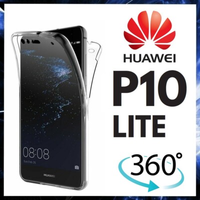 CASE For HUAWEI P10 LITE TRANSPARENT TPU CLEAR SILICONE 360 PHONE P 10 GEL COVER