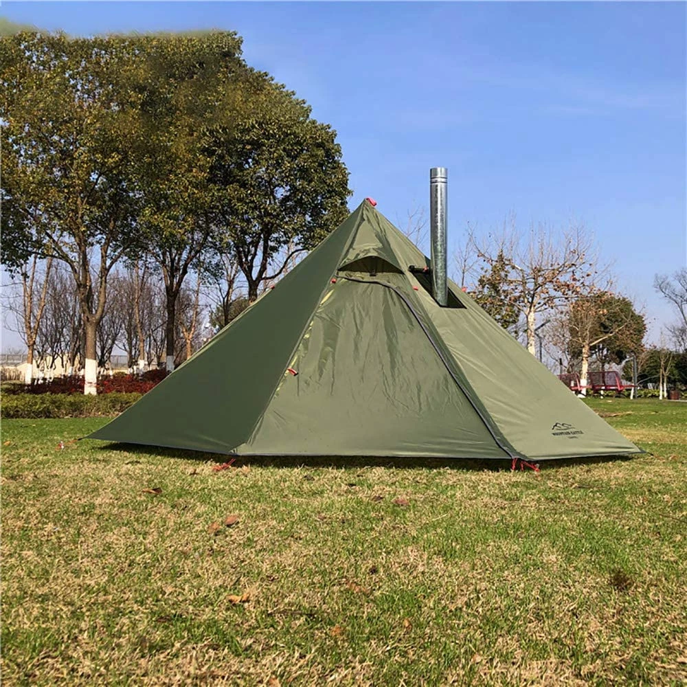 Hot Tent with Fire Retardant Stove Jack for Flue Pipes,3~4 Person,  Lightweight | eBay