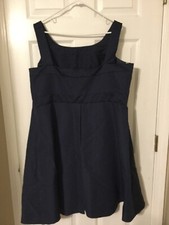 David’s Bridal Navy Size 24 dress