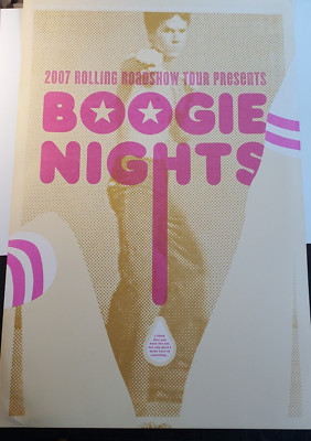 2007 BOOGIE NIGHTS signed/numbered print poster Aesthetic Apparatus Mondo #88/90