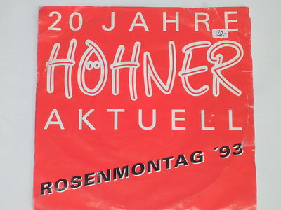 HÖHNER & TONI SCHUMACHER -Nemm mich su wie ich ben- 7'' 45 