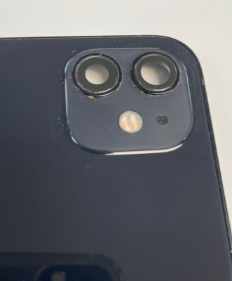 OEM Original Apple iPhone 12 Black Housing Frame with Small Parts