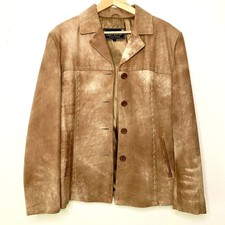 Vintage Oliver Suede Jacket Women's Size Large Western Boho Ranchwear Sheepskin