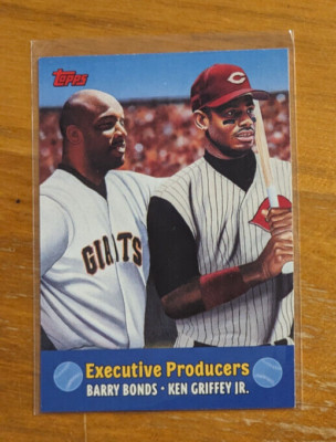 2000 Topps Combos #TC8 Executive Producers Ken Griffey Jr/Barry Bonds Reds