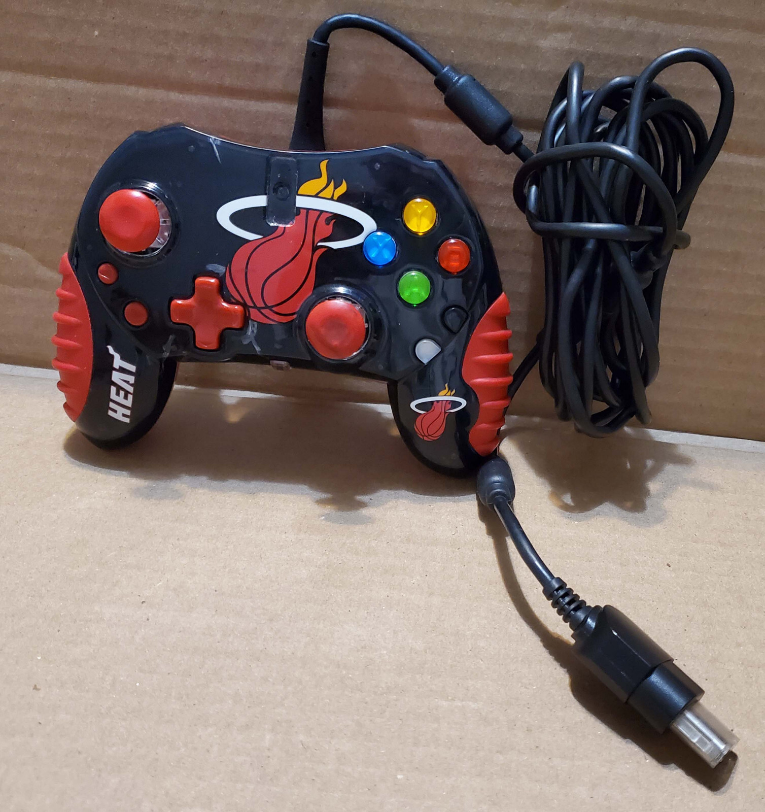 NBA Miami Heat Original XBOX Controller by Mad Catz | eBay
