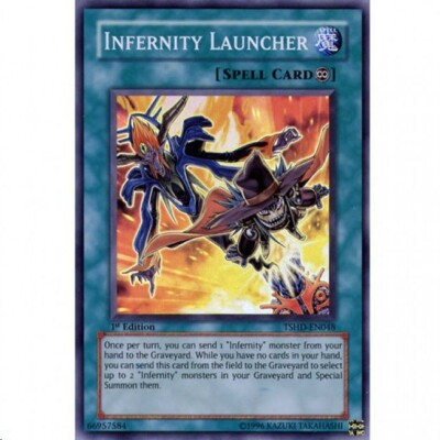 YuGiOh YuGiOh 5D's The Shining Darkness Super Rare Infernity