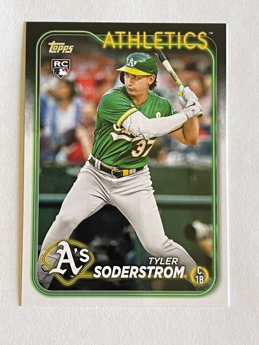 Tyler Soderstrom 2024 Topps Series 1 Stars Of MLB J4 RC #SMLB-18