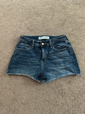 levi high waisted shorts size 28