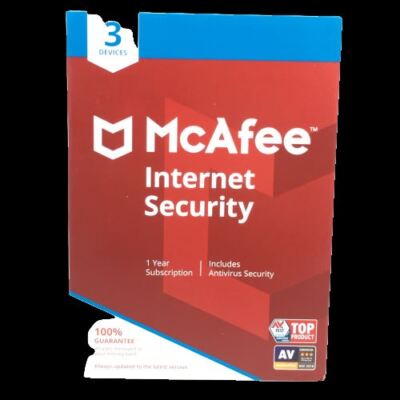McAfee Antivirus Essential Protection For Your PC 3 Devices Brand New Sealed
