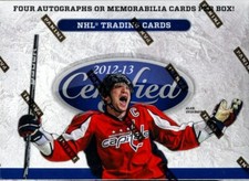 2012/13 PANINI CERTIFIED HOCKEY HOBBY BOX BLOWOUT CARDS