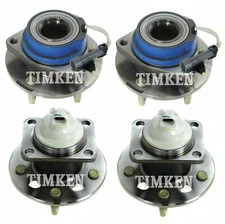 Front & Rear Wheel Bearing & Hub Assy Kit Timken For Terazza Uplander Relay FWD