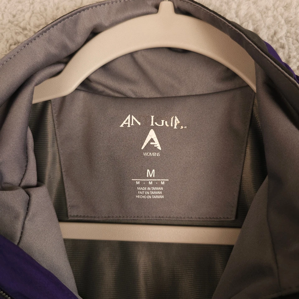 Colorado Rockies Jacket Womens M Purple Gray Full Zip Desert Dry Xtra Lite MLB - Image 3 of 4