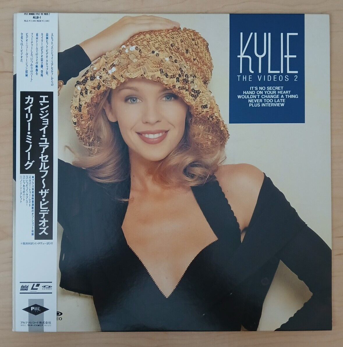 【レーザーディスク】KYLIE LIVE ! Kylie Minogue: Enjoy Yourself Videos 2 (1990 Japanese/Japan NTSC