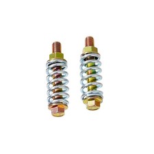 Rwraps 2-Pack Exhaust Bolt and Spring M10-1.5x67mm Exhaust Spring Bolt  Nut Har