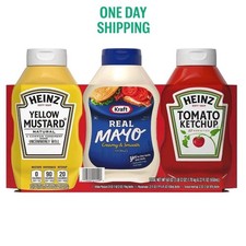 Heinz Classic Pack Condiments 3 Pack