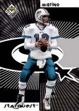 1998 Upper Deck 1998 UD Choice - StarQuest/RookQuest Green #SR13 Dan Marino /...