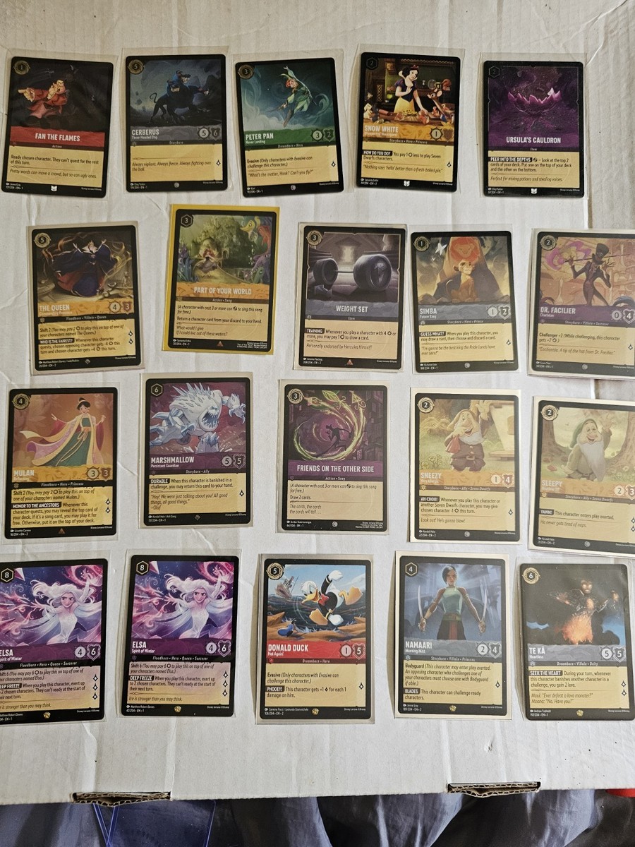 buy single lorcana cards Disney Lorcana Singles (Pick Your Card) From All Sets TCG NM/M