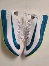 NEW Men's Size 9.5 Nike Zoom TJ Elite 3 Triple Jump Spikes White Teal HV6425-100