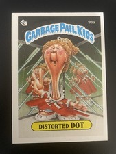 1986 Topps OS Series 3 Distorted Dot GPK Garbage Pail Kids Gum or Wax Stain
