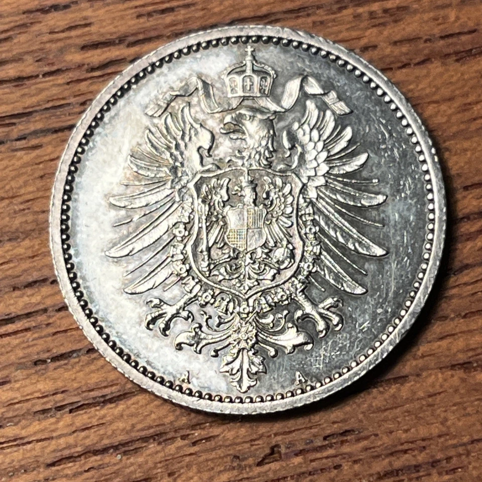 Deutsches Kaiserreich 1 Mark 1887 A PP !!! sehr selten - Bild 3 von 4
