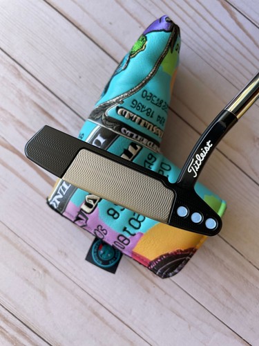 *NEW* Scotty Cameron Black/Blue Select Newport 2.5 35in Putter-Full Contact Grip - Picture 8 of 8