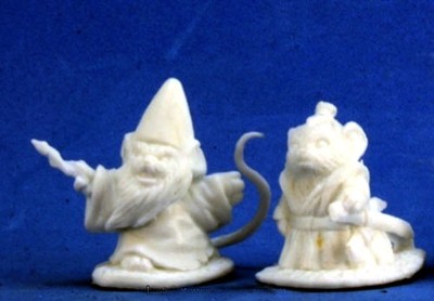 1x ZAUBERER UND SAMURAI MAUS - BONES REAPER Miniatur JDR RPG Mousling 77288