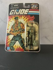 Hasbro G.I. Joe 25th Anniversary Gung-Ho Marine Action Figure Gun 2007