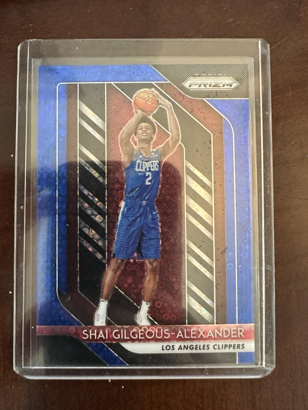 2018 Prizm Fast Break Blue Shai Gilgeous Alexander RC /175 RARE