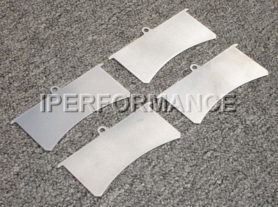 Titanium Brake Pad Shim Heat Shield Set for BrakeMan F4 Tornado