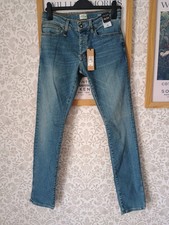 Image of £58 River Island Dylan Slim Jeans W28 L