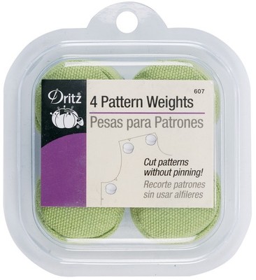 Dritz Pattern Weights 4/Pkg-Assorted Colors